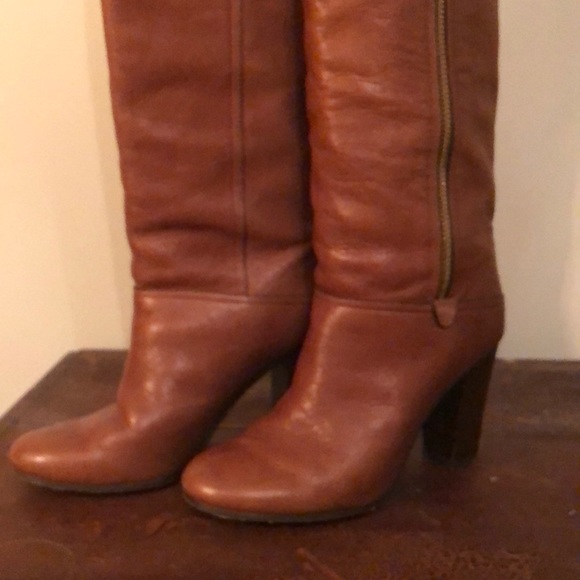 Leather coach boots - Picture 2 of 4